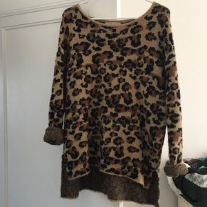 Philosophy leopard print sweater